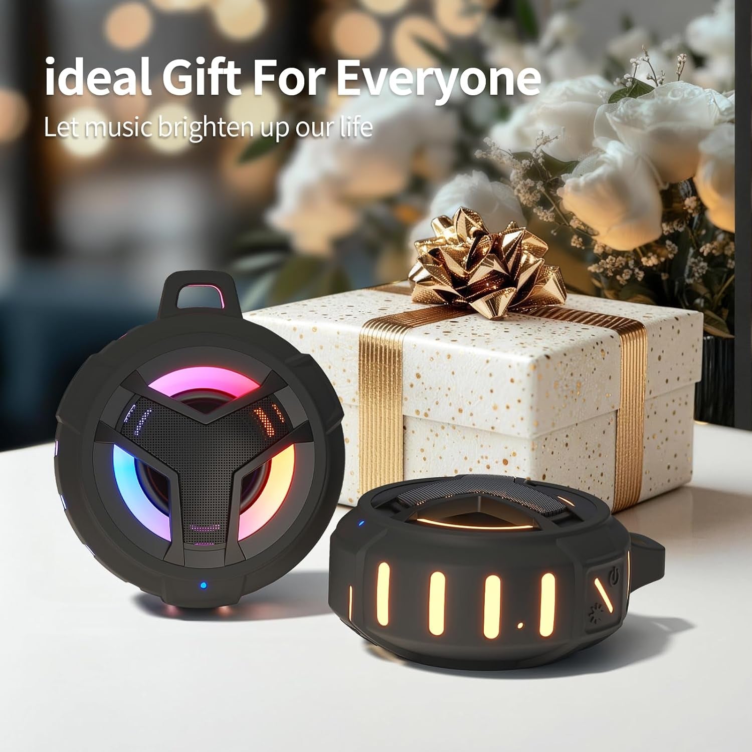 Bluetooth Shower Waterproof Speaker Portable Gifts for Kayak Teens