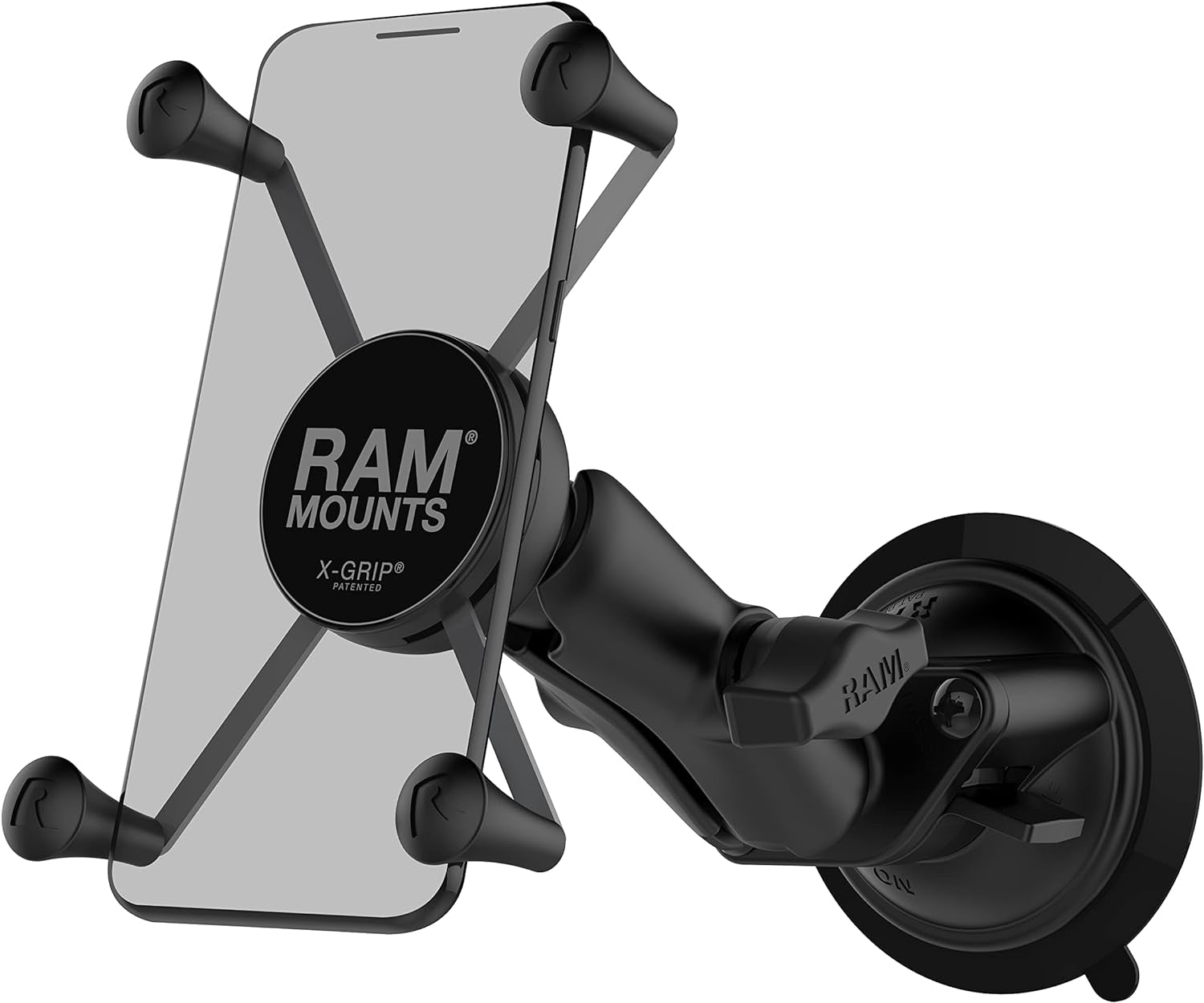 X-Grip Large Phone Mount with Medium Arm Twist-Lock Suction Cup