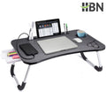 HBN Foldable Laptop Desk and Breakfast Tray for Bed Use
