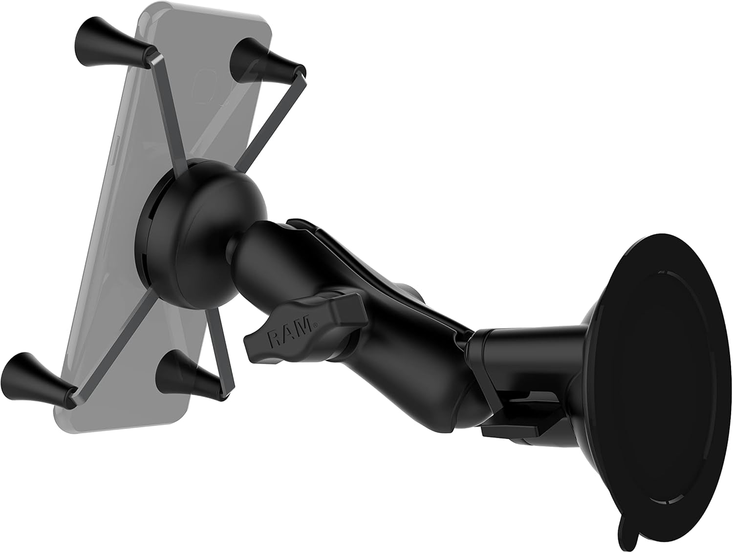 X-Grip Large Phone Mount with Medium Arm Twist-Lock Suction Cup