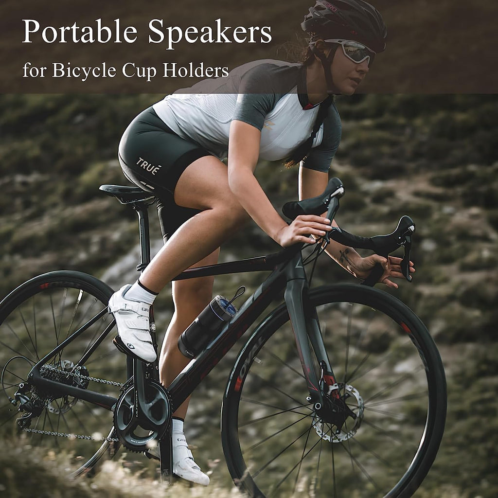 Bluetooth Speaker, IP65 Waterproof, 24H Play, TWS, 360° HD Stereo