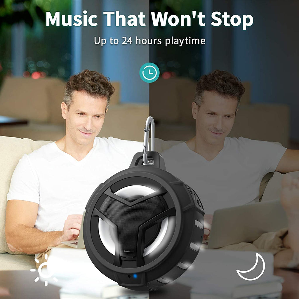 Bluetooth Shower Waterproof Speaker Portable Gifts for Kayak Teens
